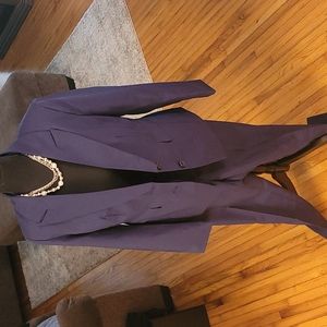 Nice Navy 2 pics Pant Suit